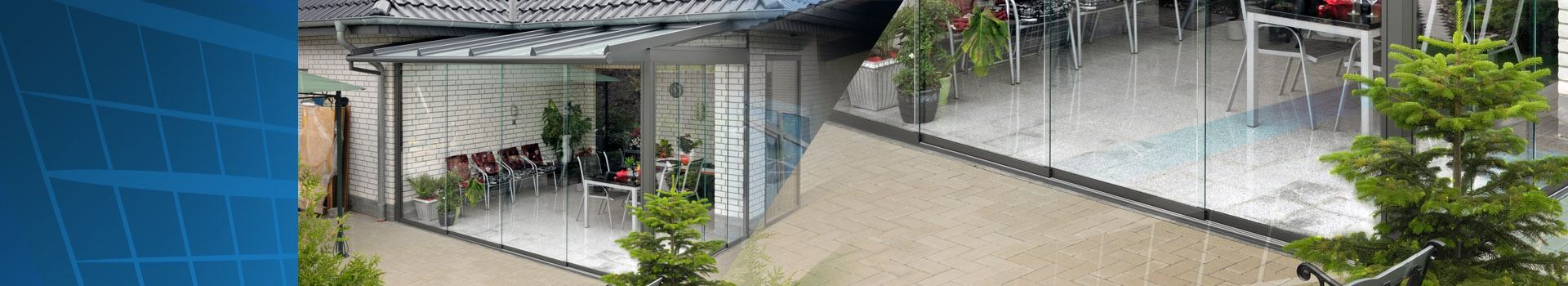 szklany ogród zimowy